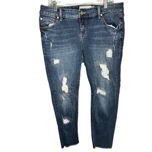 Torrid Size 14 Boyfriend Jeans Medium Wash